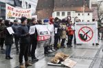 Wrocław: obrońcy zwierząt protestowali przeciwko „Rzeczpospolitej Myśliwskiej” [ZDJĘCIA], 